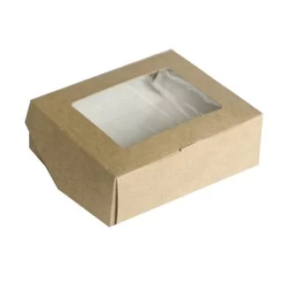 Упаковка ECO TABOX 300 с окном 8*10*3,5 см Упаковка ECO TABOX 300 с окном 8*10*3,5 см