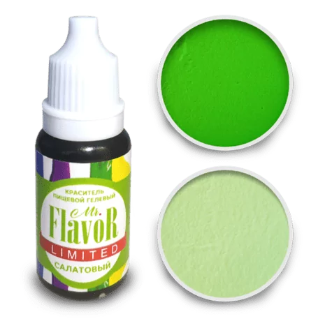 Краситель гелевый водорастворимый Mr. Flavor Limited Салатовый 10 гр Краситель гелевый водорастворимый Mr. Flavor Limited Салатовый 10 гр