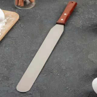 Лопатка-палетка с деревянной ручкой, прямая, 43 см Лопатка-палетка с деревянной ручкой, прямая, 43 см