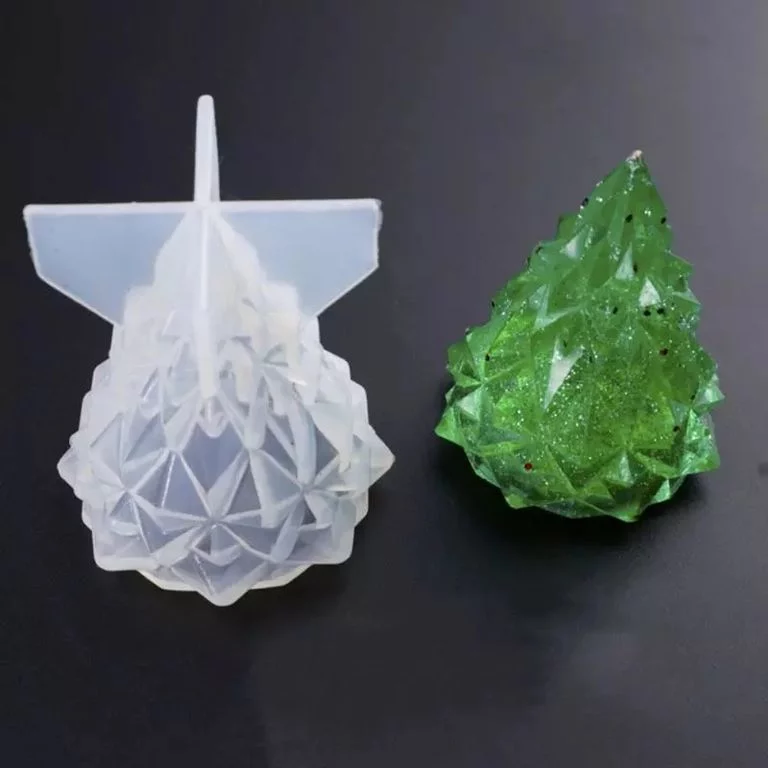 Силиконовый молд 3D «Елочка хрустальная» Силиконовый молд 3D «Елочка хрустальная»