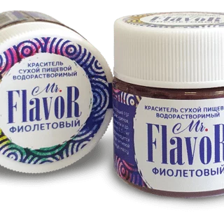 Краситель сухой водорастворимый Mr. Flavor Фиолетовый 10 гр Краситель сухой водорастворимый Mr. Flavor Фиолетовый 10 гр