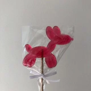 Леденец фигурный "Шарики-собачки" из изомальта Леденец фигурный "Шарики-собачки" из изомальта