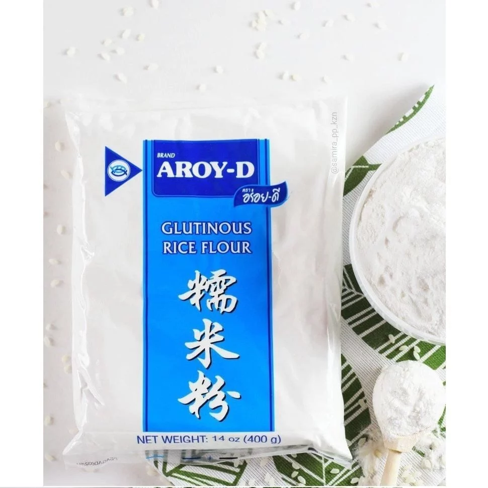 Мука рисовая клейкая для моти Aroy-D, 400 гр Мука рисовая клейкая для моти Aroy-D, 400 гр