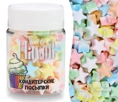 Посыпка Mr.FlavoR "Звездочки пудровые", 40 г Посыпка Mr.FlavoR "Звездочки пудровые", 40 г