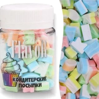 Посыпка Mr.FlavoR "Алфавит пудровый", 40 г Посыпка Mr.FlavoR "Алфавит пудровый", 40 г