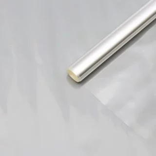 Плёнка для цветов прозрачная 0.6×9.3 м, 200 г, 40 мкм