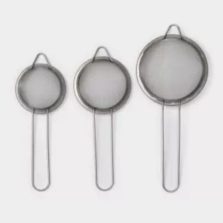 Набор сит 3 шт., d=7 см, 8 см, 10 см, нержавеющая сталь Набор сит 3 шт., d=7 см, 8 см, 10 см, нержавеющая сталь
