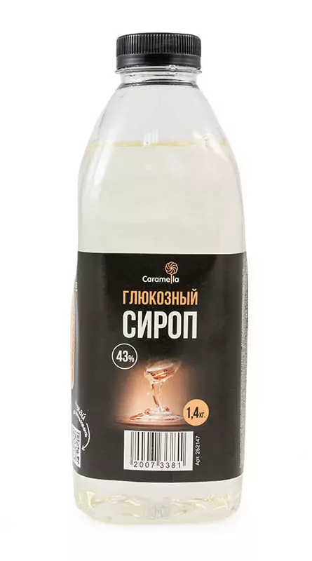 Глюкозный сироп Caramella 43% 1,4 кг Глюкозный сироп Caramella 43% 1,4 кг